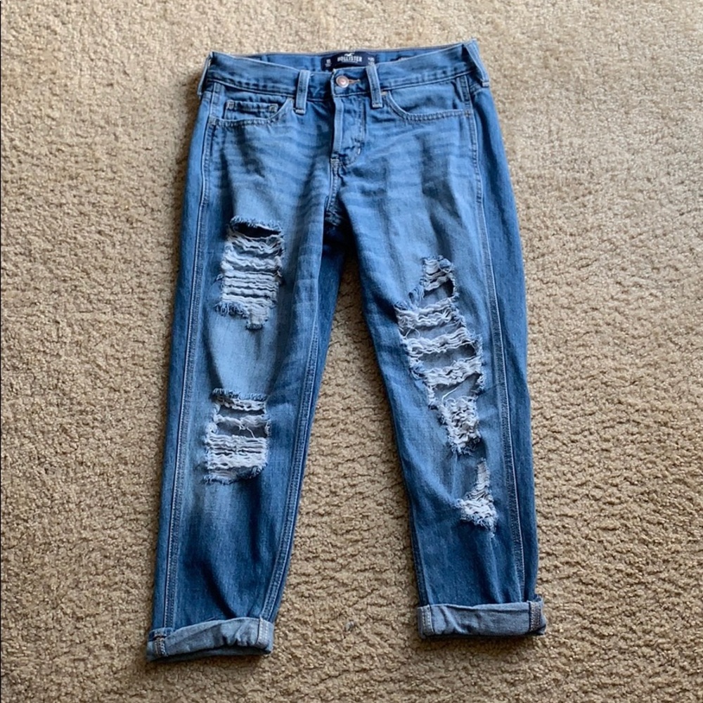 Hollister Low Rise Boyfriend Jeans